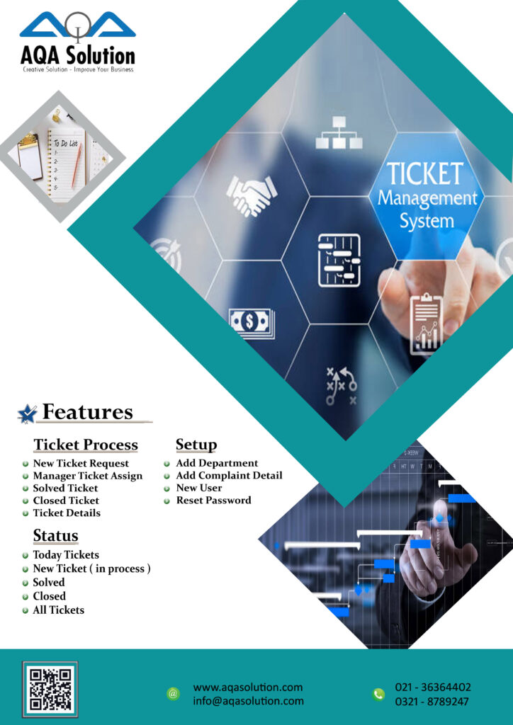 ERP Cloud Software Ticket Management System